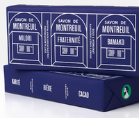 Pack de 3 savons de Montreuil - Milori - Fraternité - Bamako - Le Baigneur