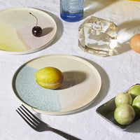Assiettes ronde menthe / nude - Collection Gallery - HKLiving