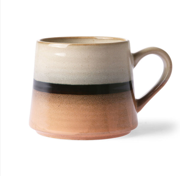 Duo de mugs  “Tornado” - HK Living - Collection 70’s Ceramics