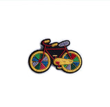 Broche « Vélo Paradise » brodée main - Macon&Lesquoy