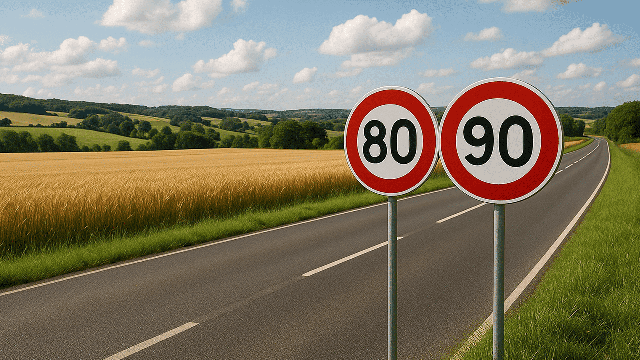 fin de la limitation de vitesse à 80 kmh en france, ce département ne compte pas revenir à 90 kmh