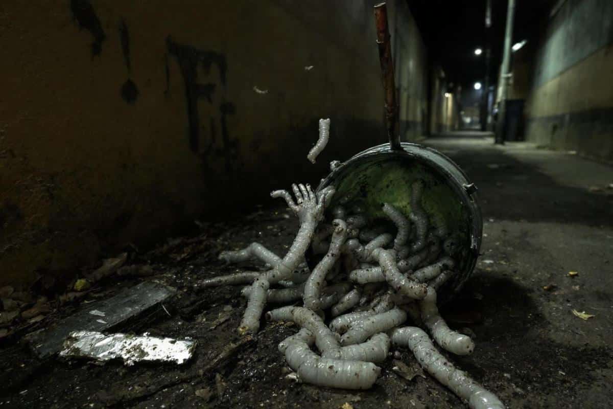 Comment éviter les asticots dans une poubelle ?