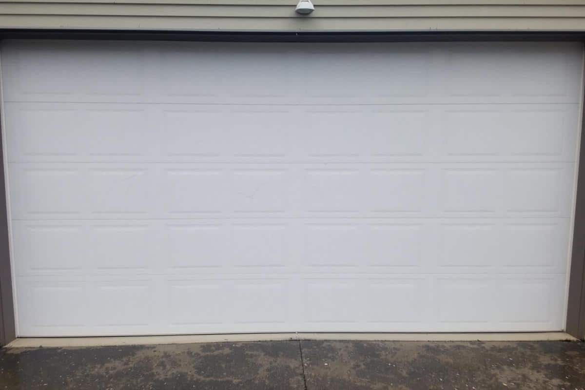 Problèmes de porte de garage sectionnelle