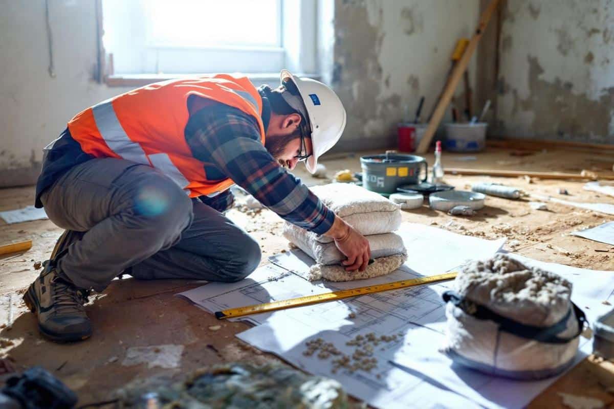 Combien de sac de laine de roche pour 100m2 ?