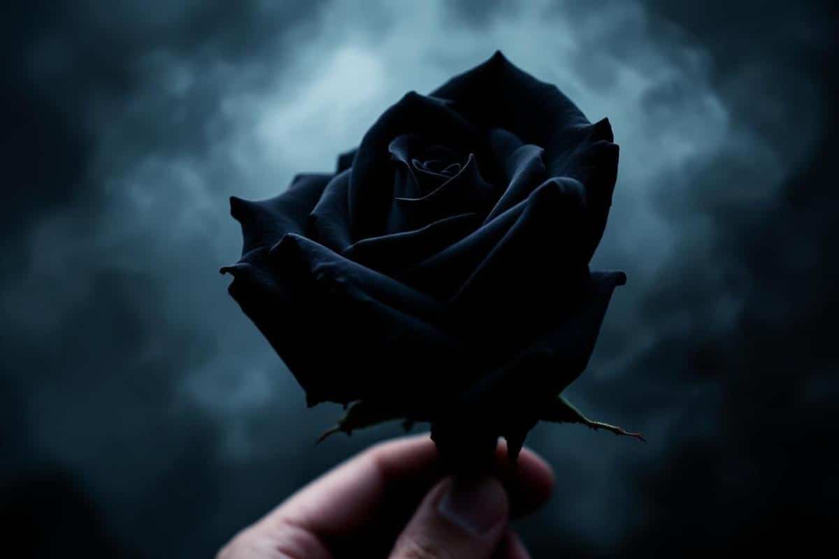 Quelle est la signification de la rose noir ?